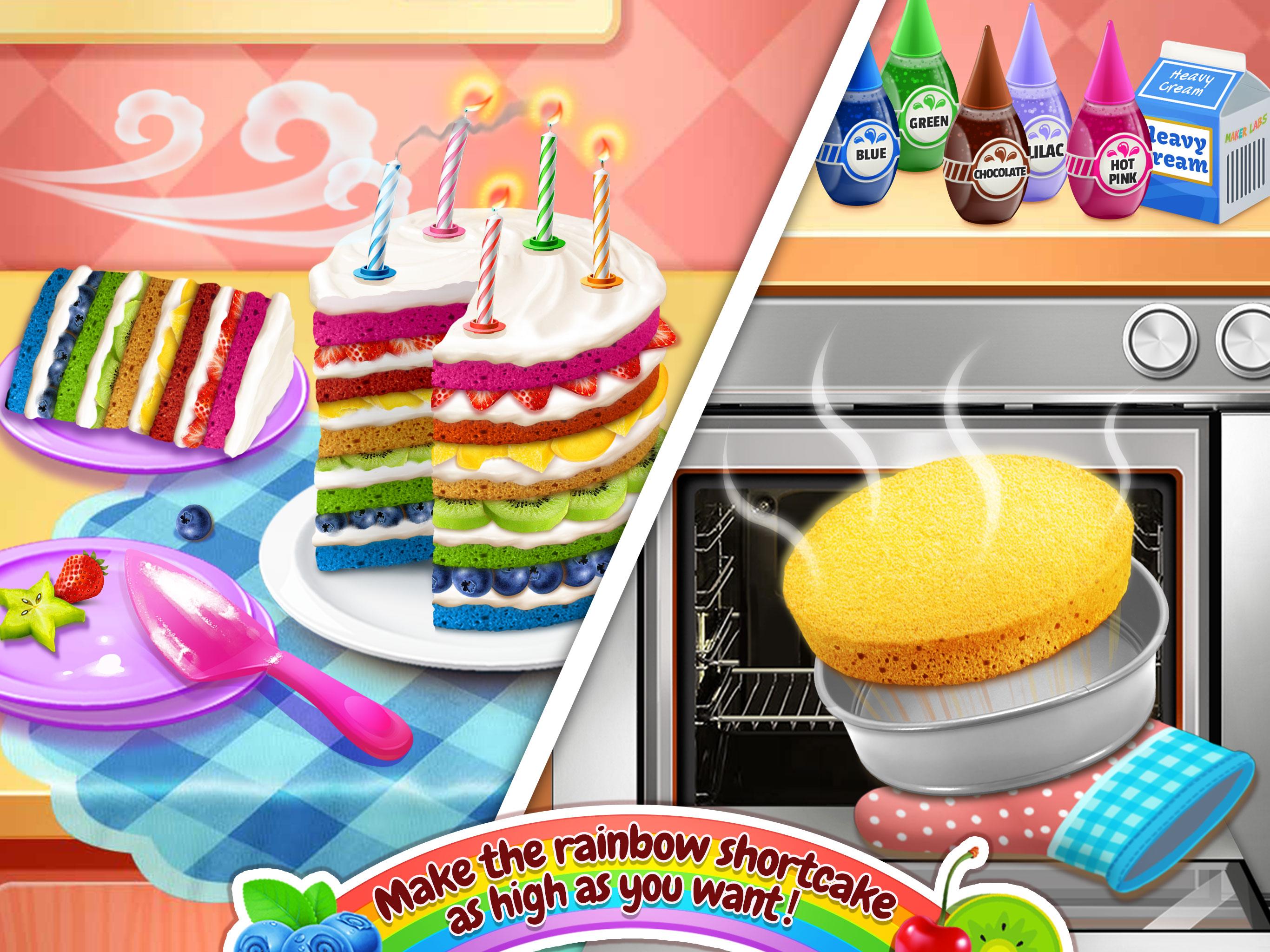 彩虹蛋糕店—甜点大厨！截图3