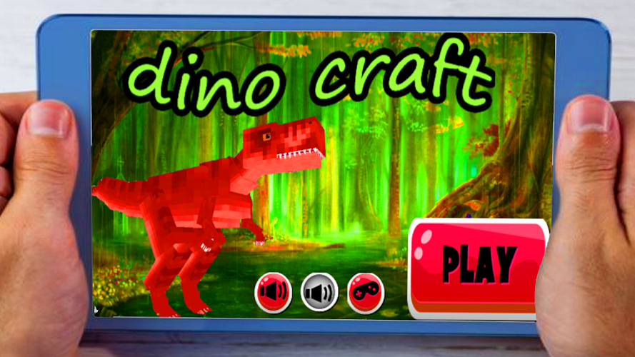 Dino Jurassic Craft game截图1