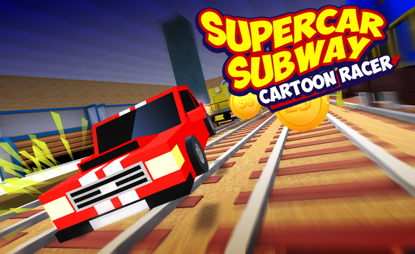 Supercar Subway Cartoon Racer截图2