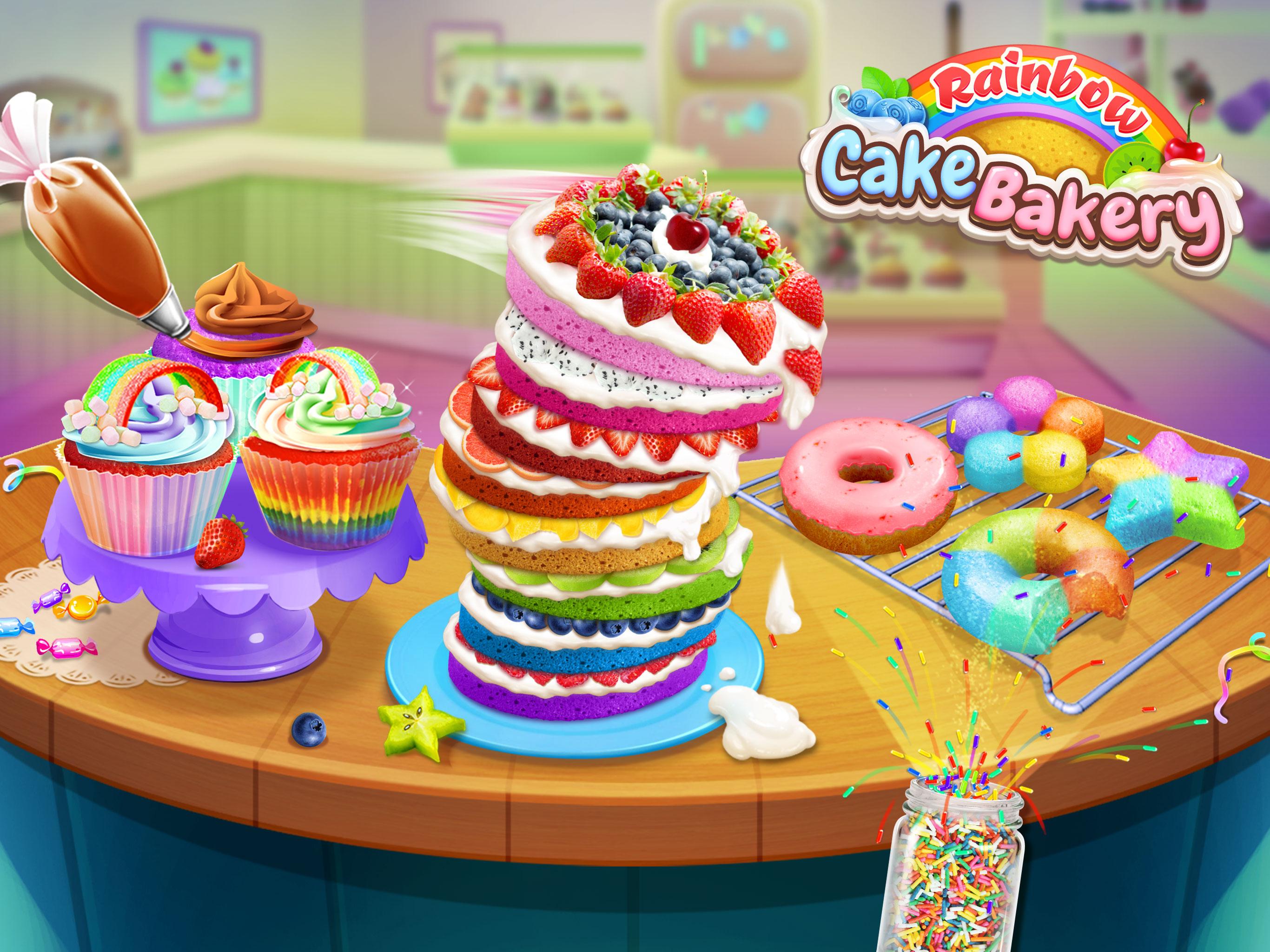 彩虹蛋糕店—甜点大厨！截图2