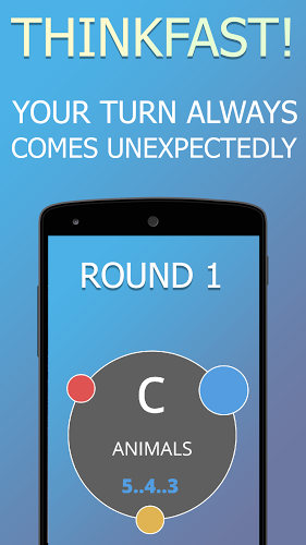 Think Fast! - party game截图1
