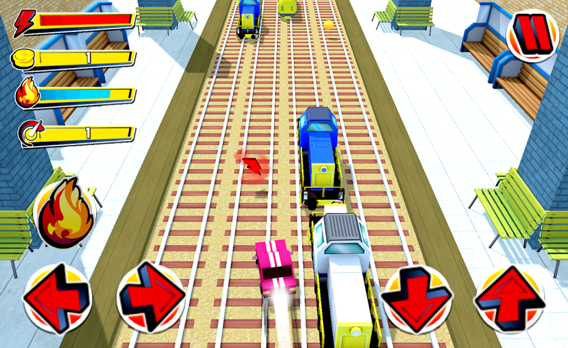 Supercar Subway Cartoon Racer截图5