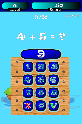 Plus Minus Kids Math Trainer截图1