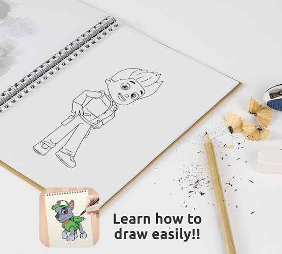 How To Draw Paw Patrol截图1