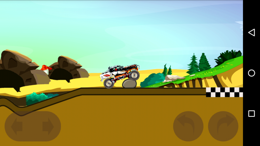 RF Car Hill Climb Racing截图2