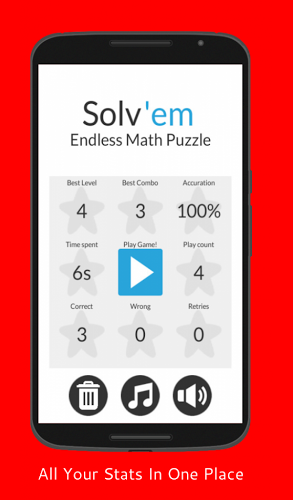 Solv'em - Endless Math Puzzle截图1