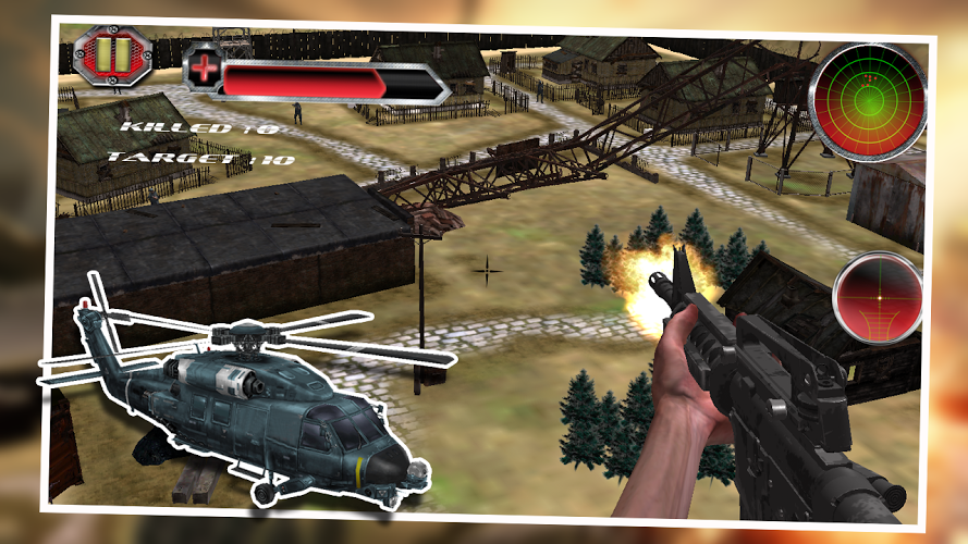 Gunship commando air attack截图5