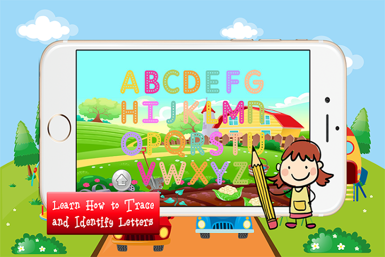 ABC Tracing and Puzzle Game截图2