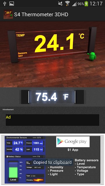 S4 Thermometer 3DHD截图2