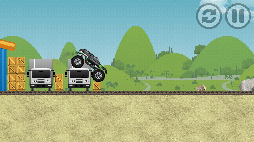 Monster Trucks Game For Kids 3截图3