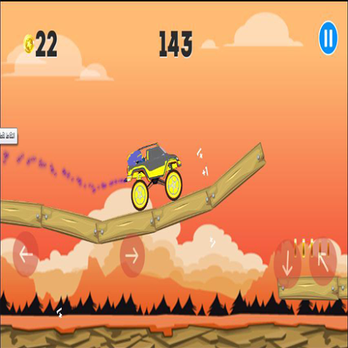 drive monster truck hill climb截图2