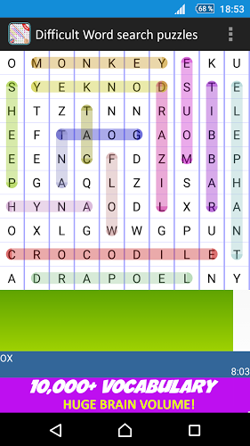 Difficult Word Search Puzzles截图4