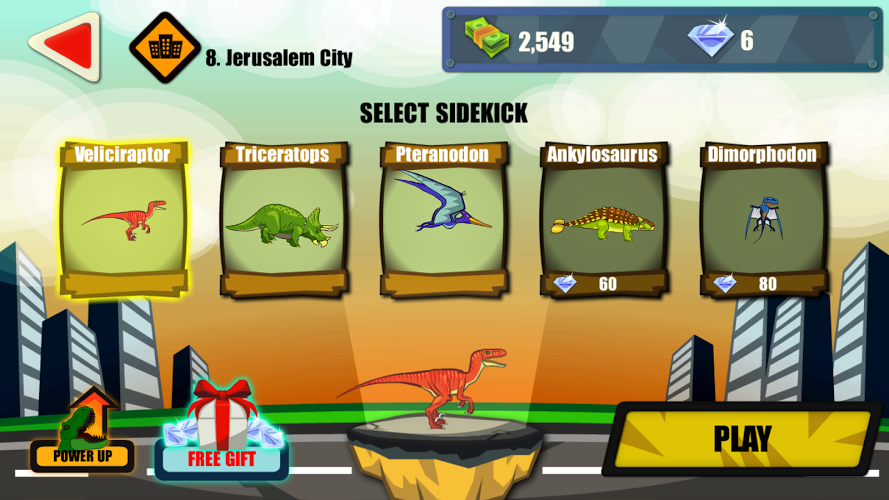 Jurassic: The city rampage截图3