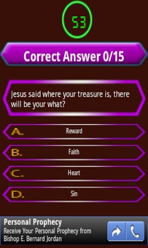 Bible Quiz Game截图2