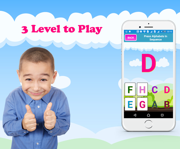 Alphabet Monster Game For Kids截图2