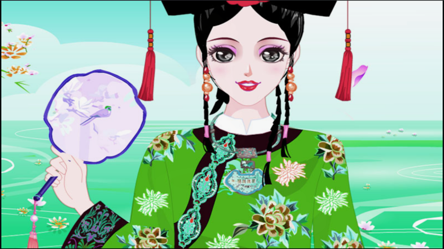 chinese princess make-up games截图2