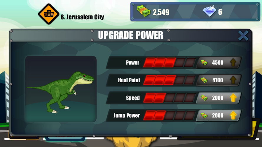 Jurassic: The city rampage截图4