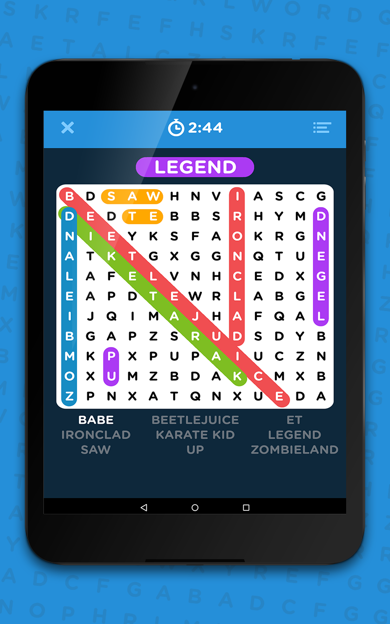 Infinite Word Search Puzzles截图4