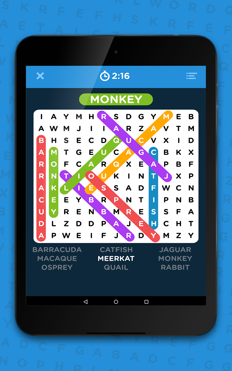 Infinite Word Search Puzzles截图5