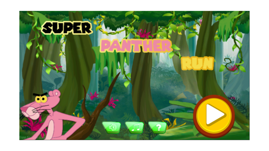 Super Panther Run Pink截图1