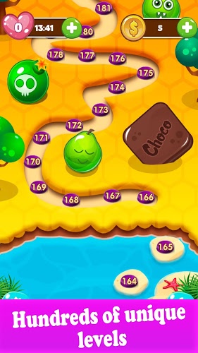 Candy fruit match 3 fruit game截图4