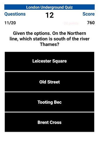 Quiz: London Underground截图2