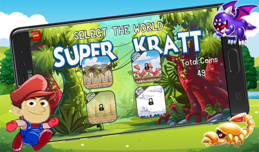 Super Wild Jungle Kratt Game ★截图2