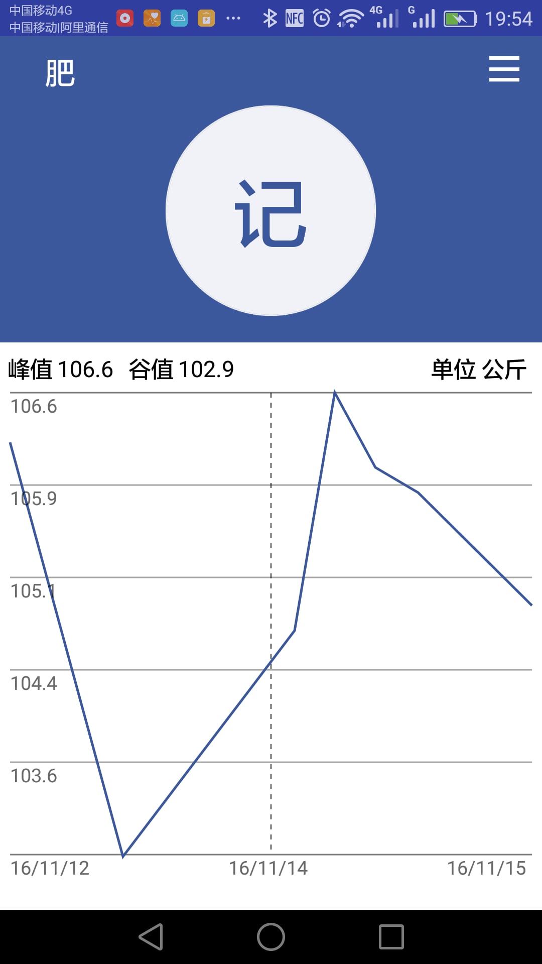 记录体重截图4