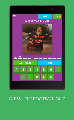 GUESS- THE FOOTBALL QUIZ截图4