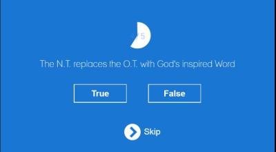 True Or False Bible Quiz截图5