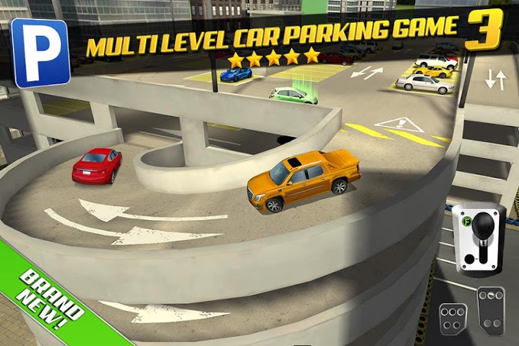 Multi Level 3 Car Parking Game截图1