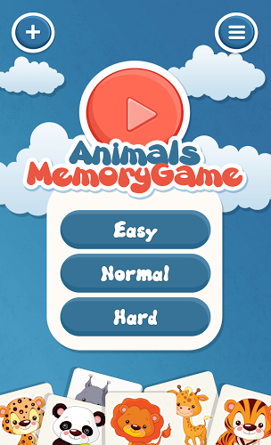 Animals Memory Game 2截图1