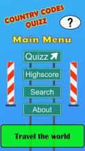 Country Codes Quizz截图1