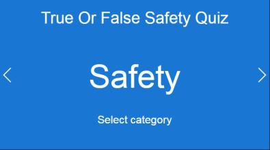 True Or False Safety Quiz截图1