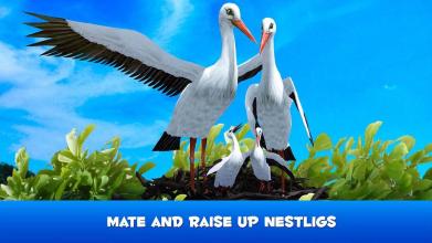 Stork Bird Simulator 3D截图2