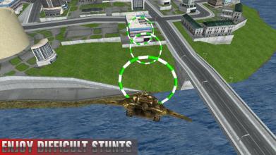 Futuristic Flying Tank Free 3D截图2