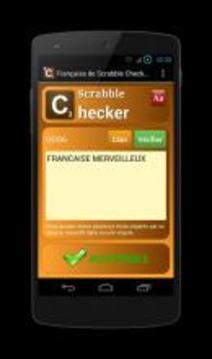 French Scrabble Checker截图