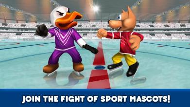 Ice Hockey Sports Fighting 3D截图4