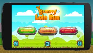 Lola rabbit bunny jungle run截图2