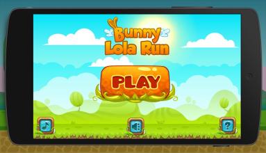 Lola rabbit bunny jungle run截图1