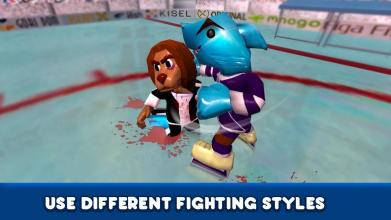 Ice Hockey Sports Fighting 3D截图1