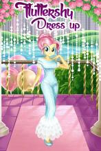 Fluttershy Dress up Game截图2