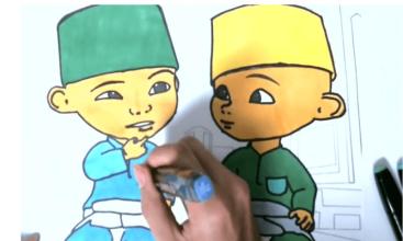 How To Draw Upin Ipin截图1