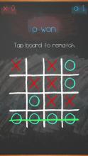 Tic Tac Toe On Blackboard截图1