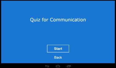 Quiz for Communication截图2