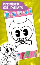 Bendy Game Coloring截图4