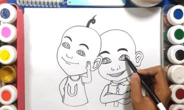 How To Draw Upin Ipin截图2