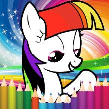 Coloring little pony princess截图4