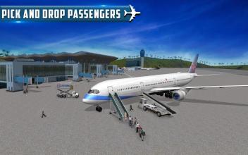 旅游飞机飞行模拟3D截图1