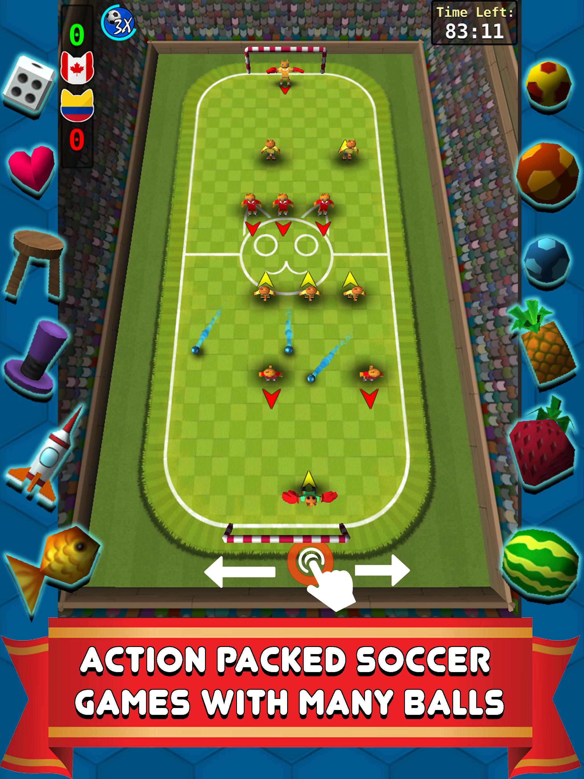 Foozy Kitty: Cat Soccer World截图5